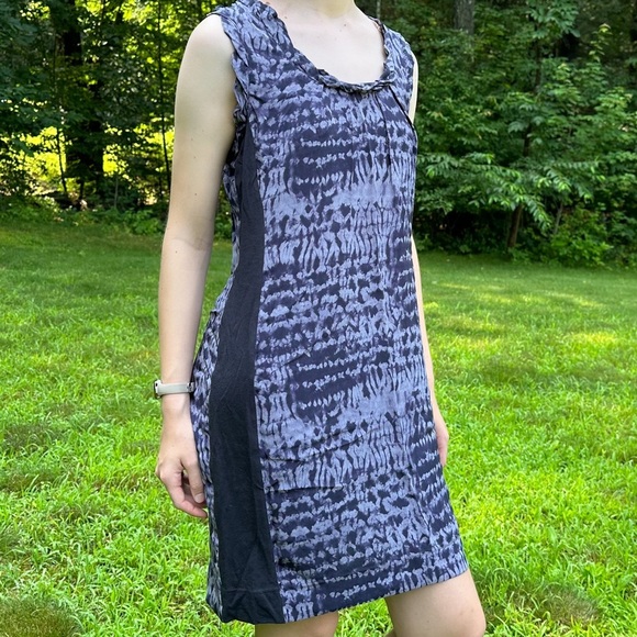 BANANA REPUBLIC batik tie dye shift dress, S. - Picture 2 of 9